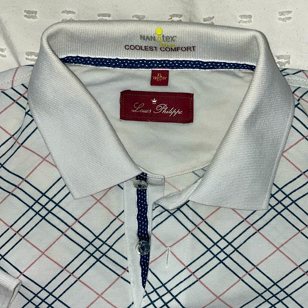 Louis Philippe XL polo shirt for men.